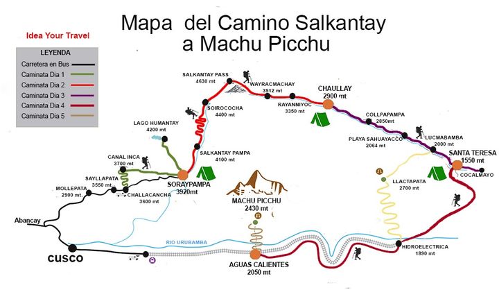 Mapa – Cusco – Ccapi – Cusco