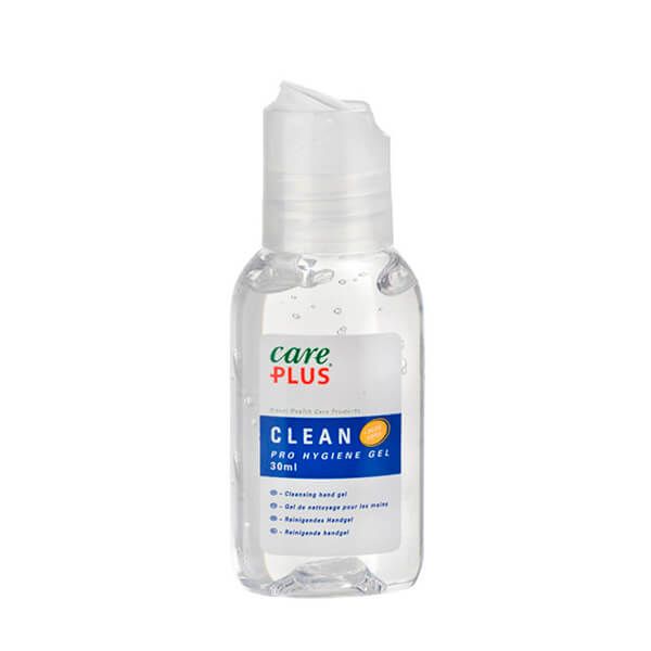 Gel antibacterial para caminatas