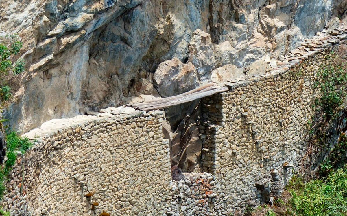 Puente Inca en Machu Picchu