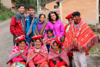 Chan family with Huylloq people