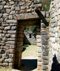 Gate at Wiñay wayna